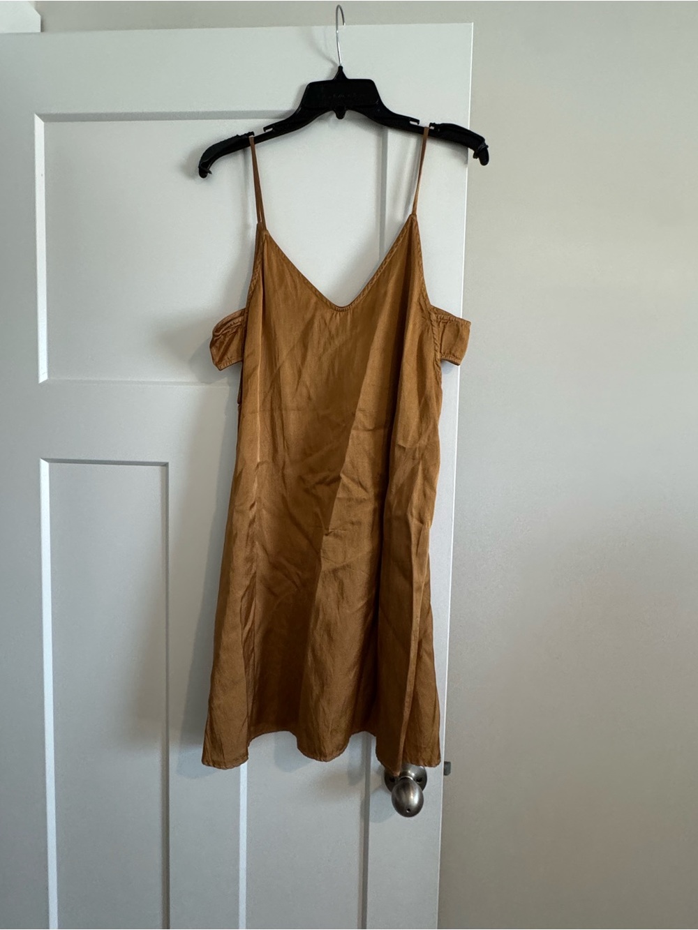 Project Social T Mustard Tan Yellow Slip Dress - Picture 2 of 3